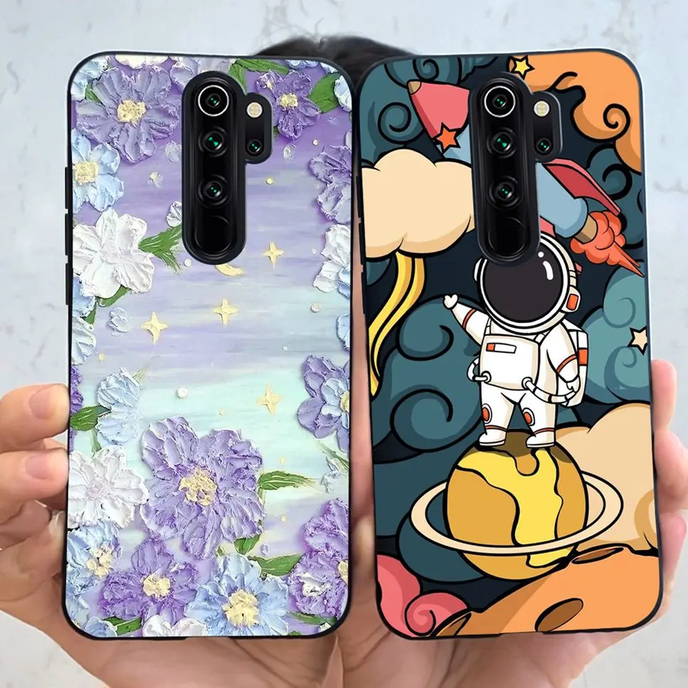 New For Xiaomi Redmi Note 8 Pro 6.53"Case Cute Cartoon Soft Silicone Back Cover For Redmi Note 8Pro 8 pro Phone Protective Case - view 4