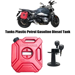 3L Red With Lock Petrol Can For Audi for Golf Gasoline Diesel Fuel Tank Container Scooter Motorcycle Petrol Can Backup Can