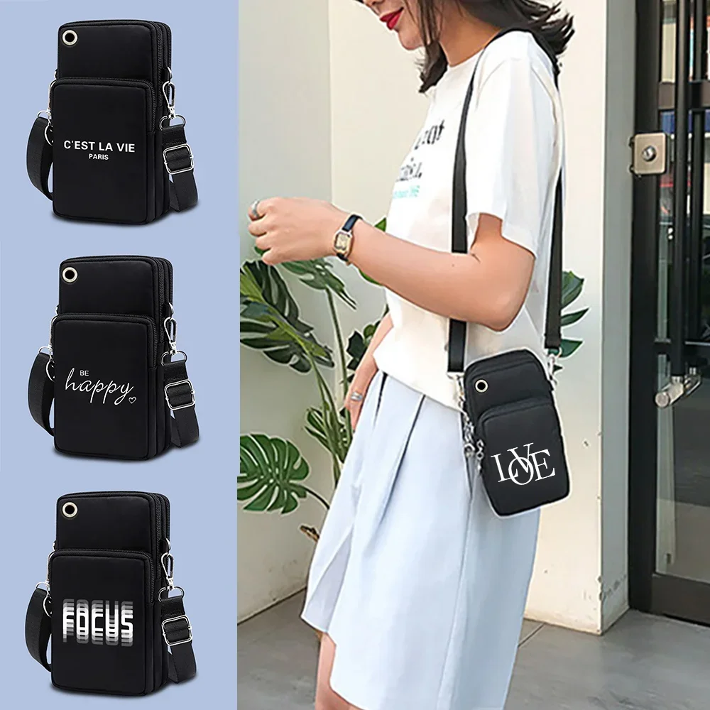 

Universal Mobile Phone Bag for Samsung/iPhone/Huawei/HTC/LG Case Wallet Outdoor Sport Arm Purse Shoulder Bag Women Phone Pouch