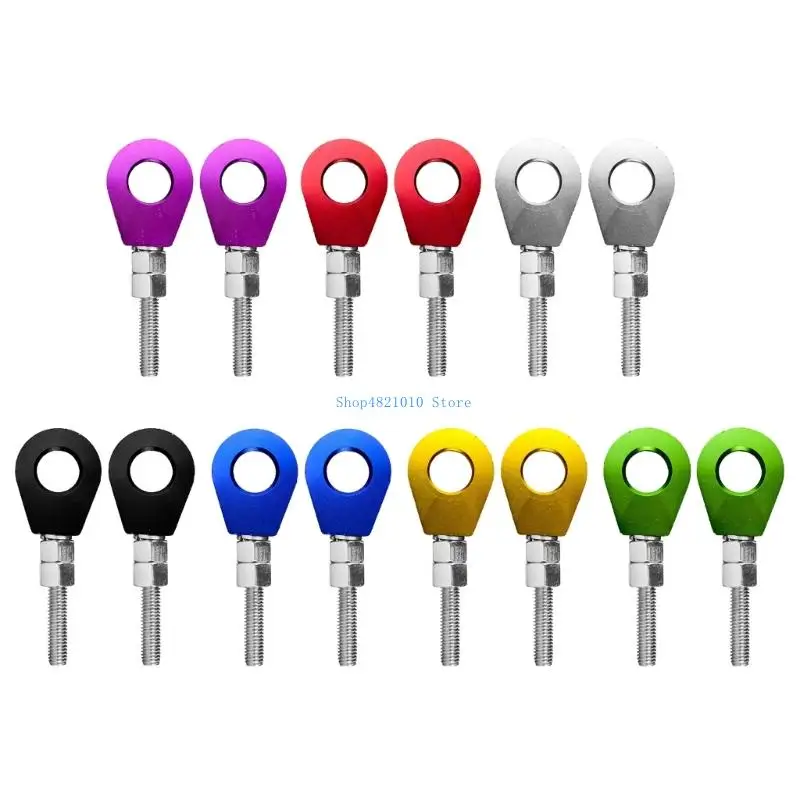 

T3LF Precisions Motorcycle Chain Adjuster Universal Dirt Bikes Aluminum Alloy Tension Control Accessory