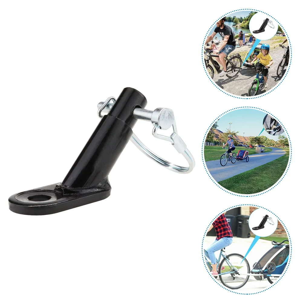 Cabezal de tracción para bicicleta, acoplador de remolque para remolque de bicicleta, adaptador de ciclismo, accesorios, enganche, herramienta de hierro para bebé