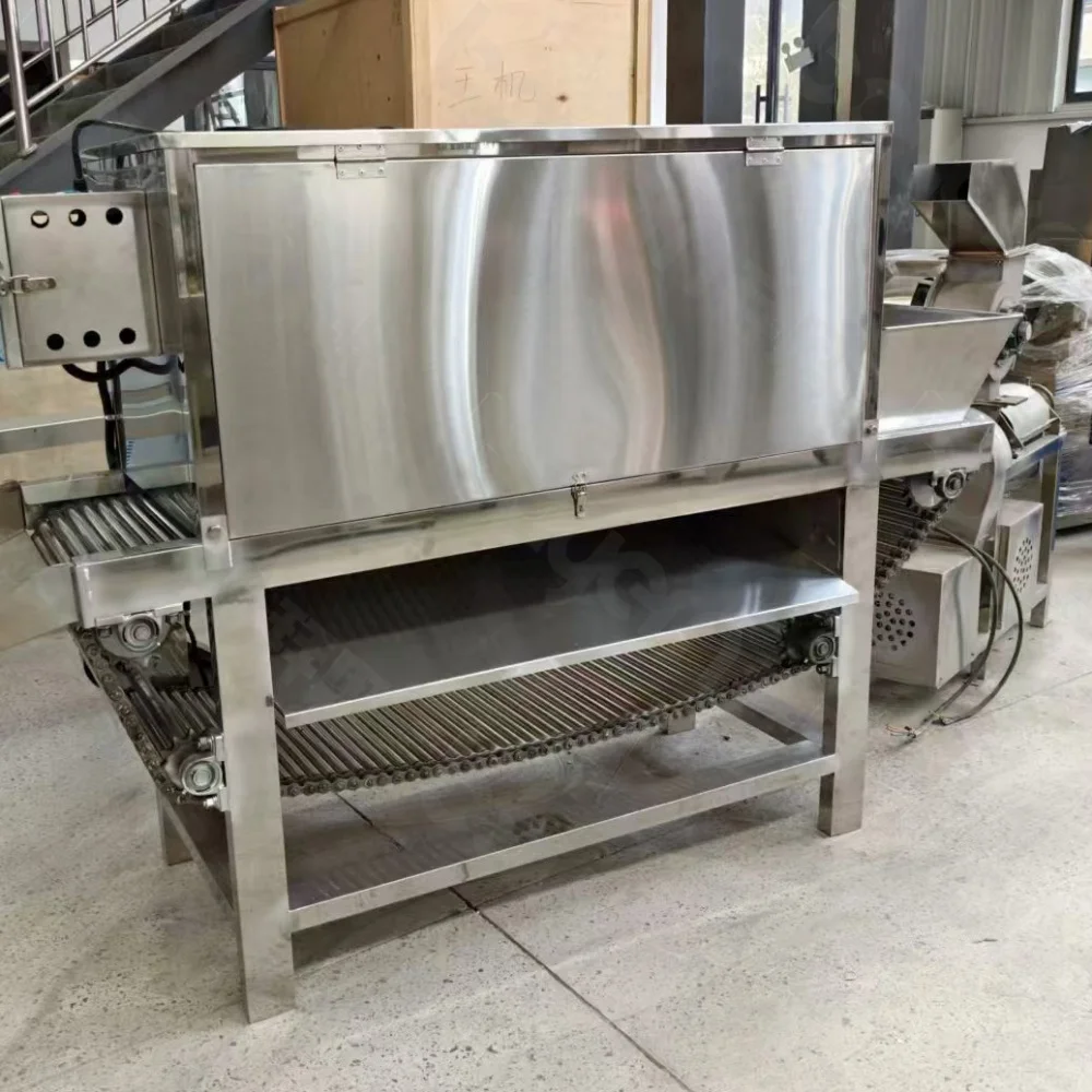 High-quality garlic peeling machine Automatic garlic processing line Industrial garlic peeling machine