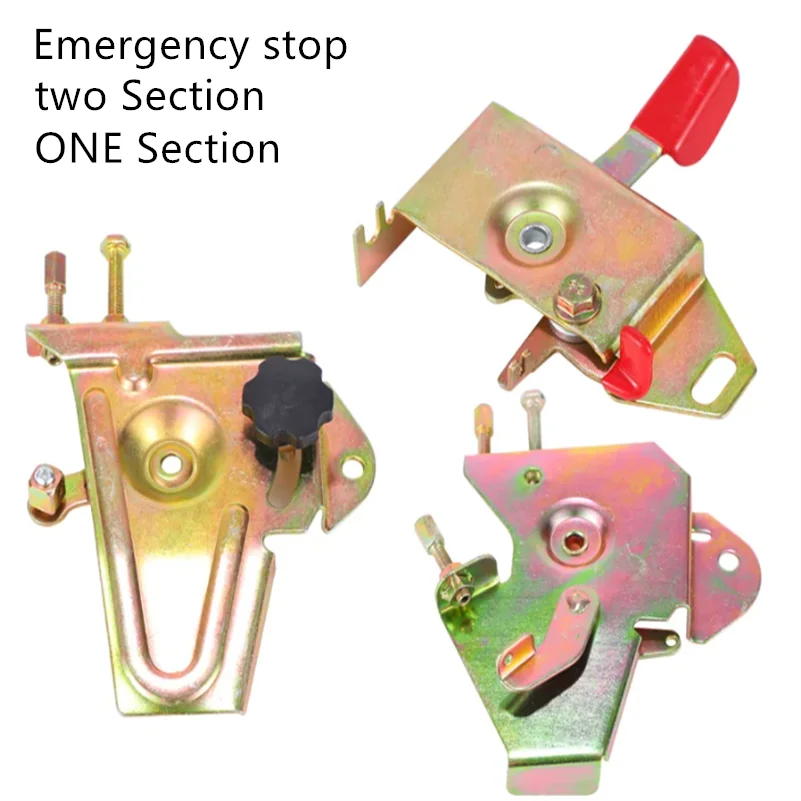 Micro Tiller Diesel Generator Throttle Handle Emergency Stop 1/2 Section 170F 173F 178F 186FA 188F 192F HOLDER CLAMP