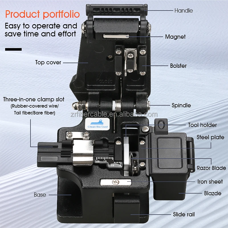 قاطع الألياف الضوئية FTTH كابل قطع سكين Cortadora De Fibra Optica Fiber Optik Kesici الساطور السعر
