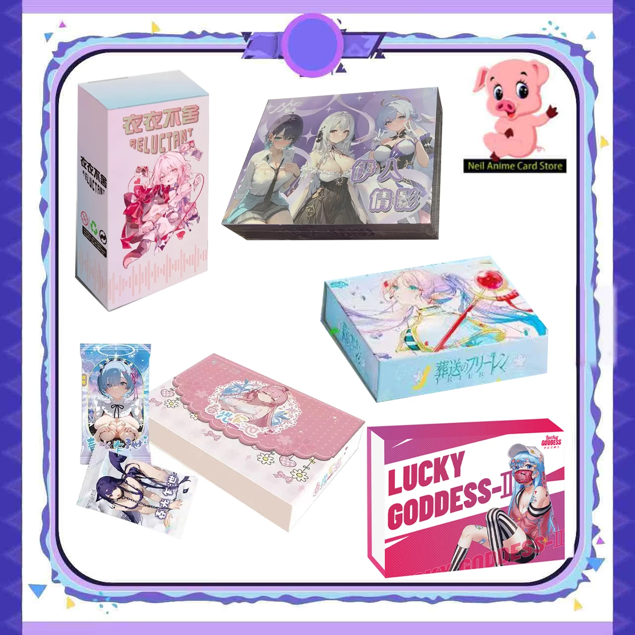 

Аниме Frieren: Beyond Journey's End Card Frieren Fern Stark Himmel Редкий персонаж аниме Коллекция игр Карты Игрушки Подарок