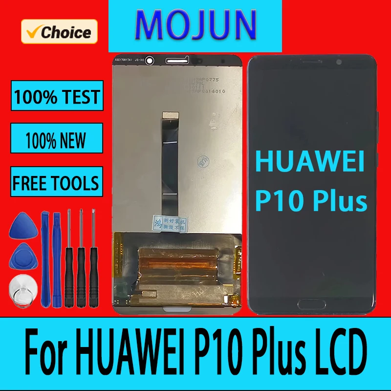 Original LCD Screen For HUAWEI P10 Plus LCD Display Touch Screen For P10 Plus With fingerprint LCD Screen Digitizer Assembly