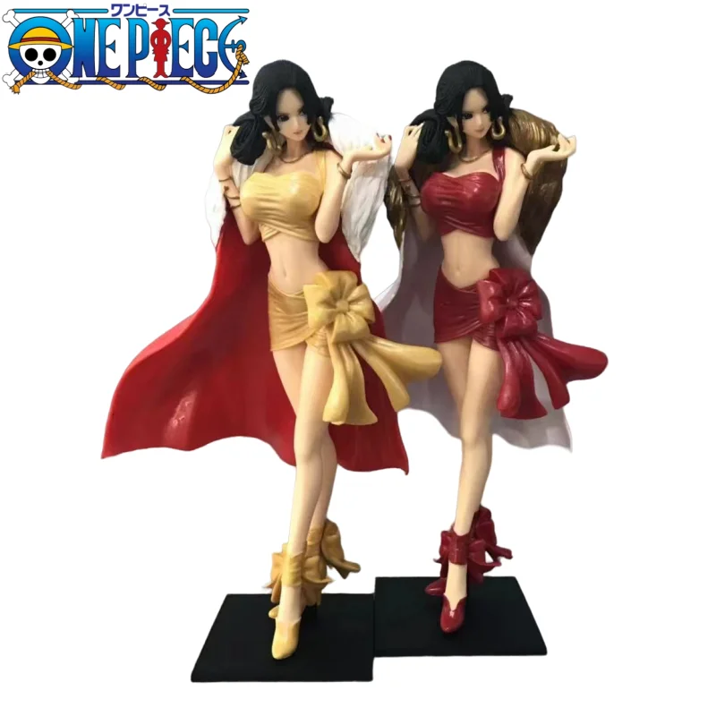 24cm One Piece Figures Boa Hancock Action Figures Seven Warlords of the Sea Anime PVC Model Toys Ornament Gifts