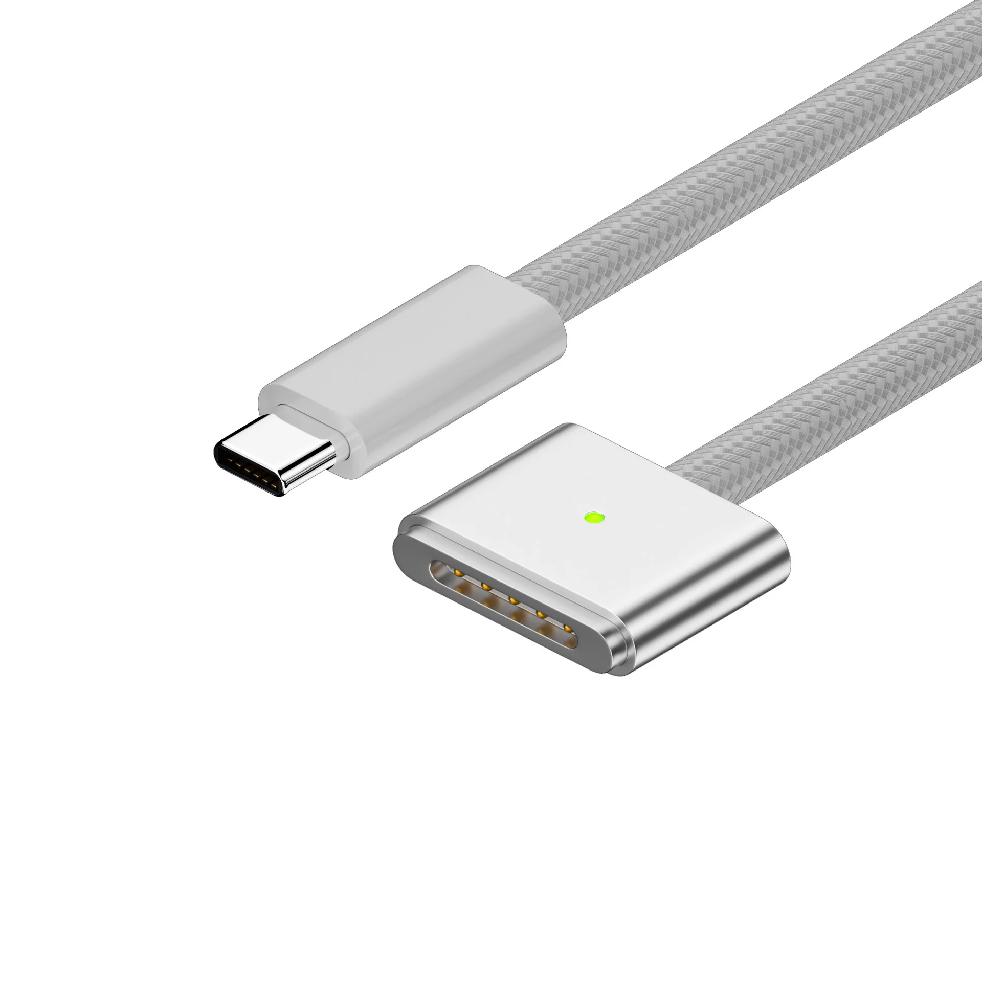 

Магнитный зарядный кабель TYPE-C мощностью 140 Вт к Magsafe3, подходящий для ноутбуков MacBook 2021 года