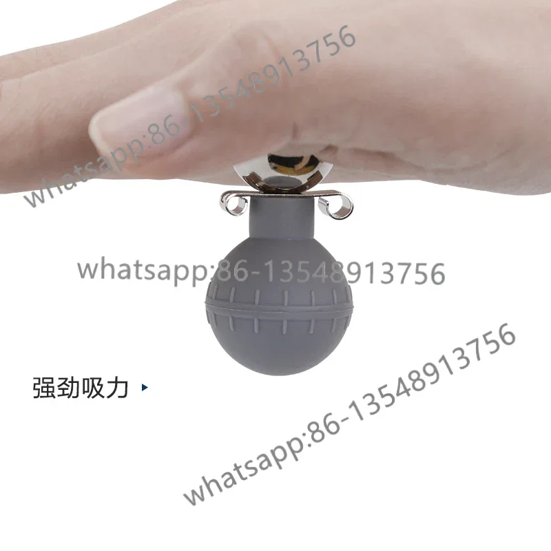 Electrocardiogram machine suction ball chest electrode universal accessories 3.0/4 double hole double ball lead wire limb clip