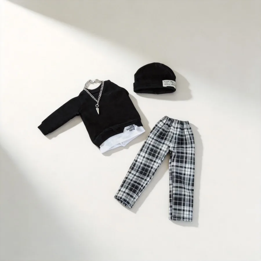 

1/6 30cm BJD Doll Clothes Fashion Trendy Style Hoodie High Quality Outfit for 30cm BJD Doll