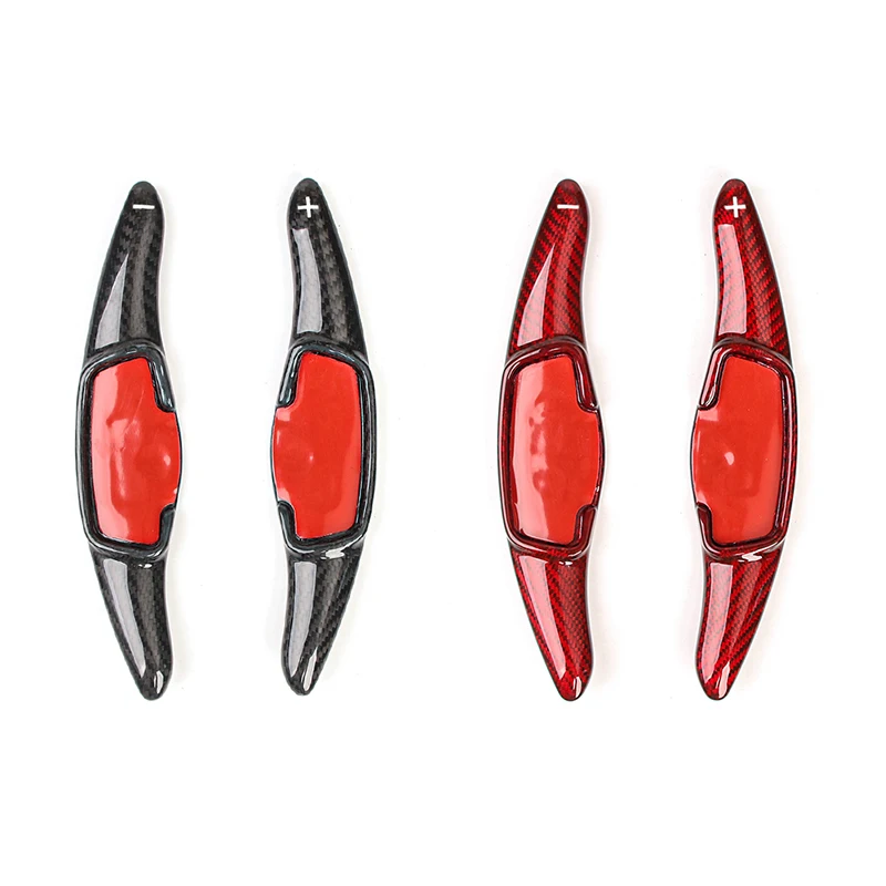 

For Kia K4 2024-2026 LHD RHD Real Carbon Fiber Steering Wheel Paddle Shifter Extension Cover Trim Interior Decor Car Accessories