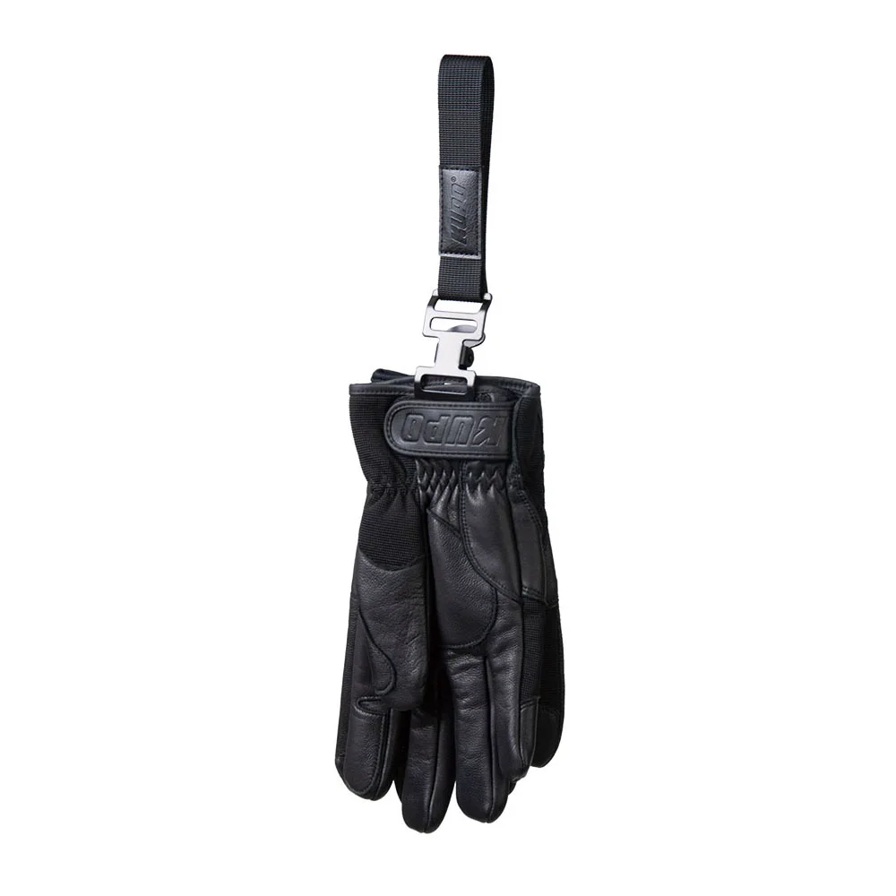 KUPO GC-2525BK Glove Strap W/ Alligator Clip & Black Label