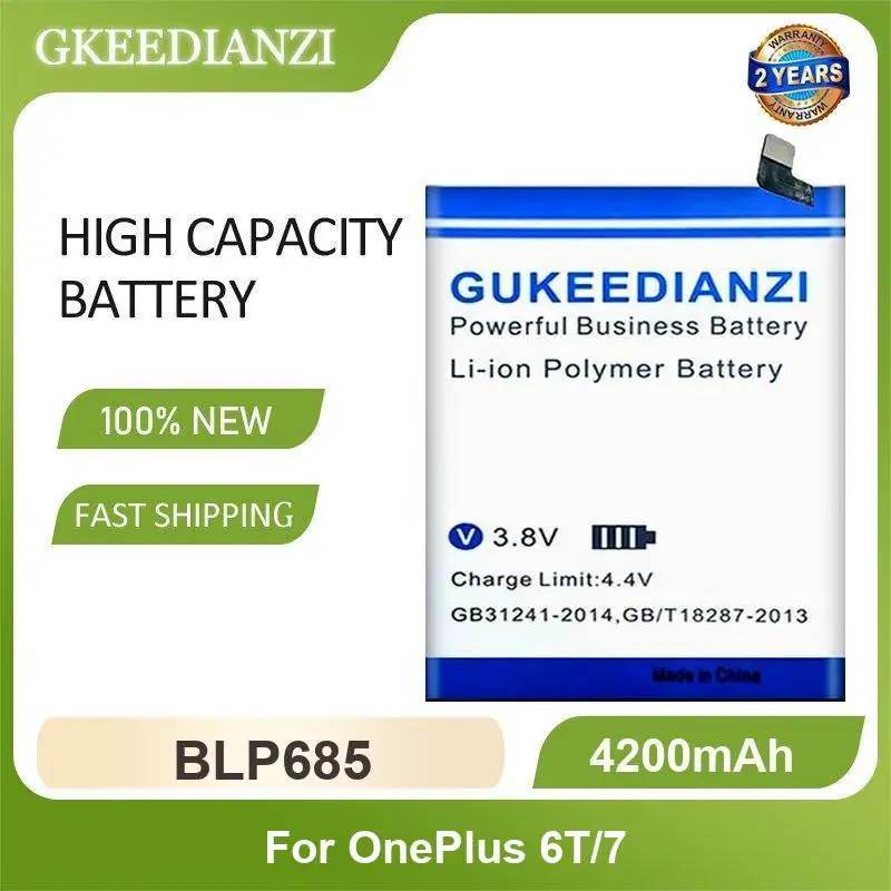 Battery For OnePlus 6T 7 8T 10 pro 9 one plus 1+ OnePlus9 Nord CE2 ACE 3 7T (Not Fit or 7T) 10T/ACE 8 IN2010 10R K10 2V 5G 6 5