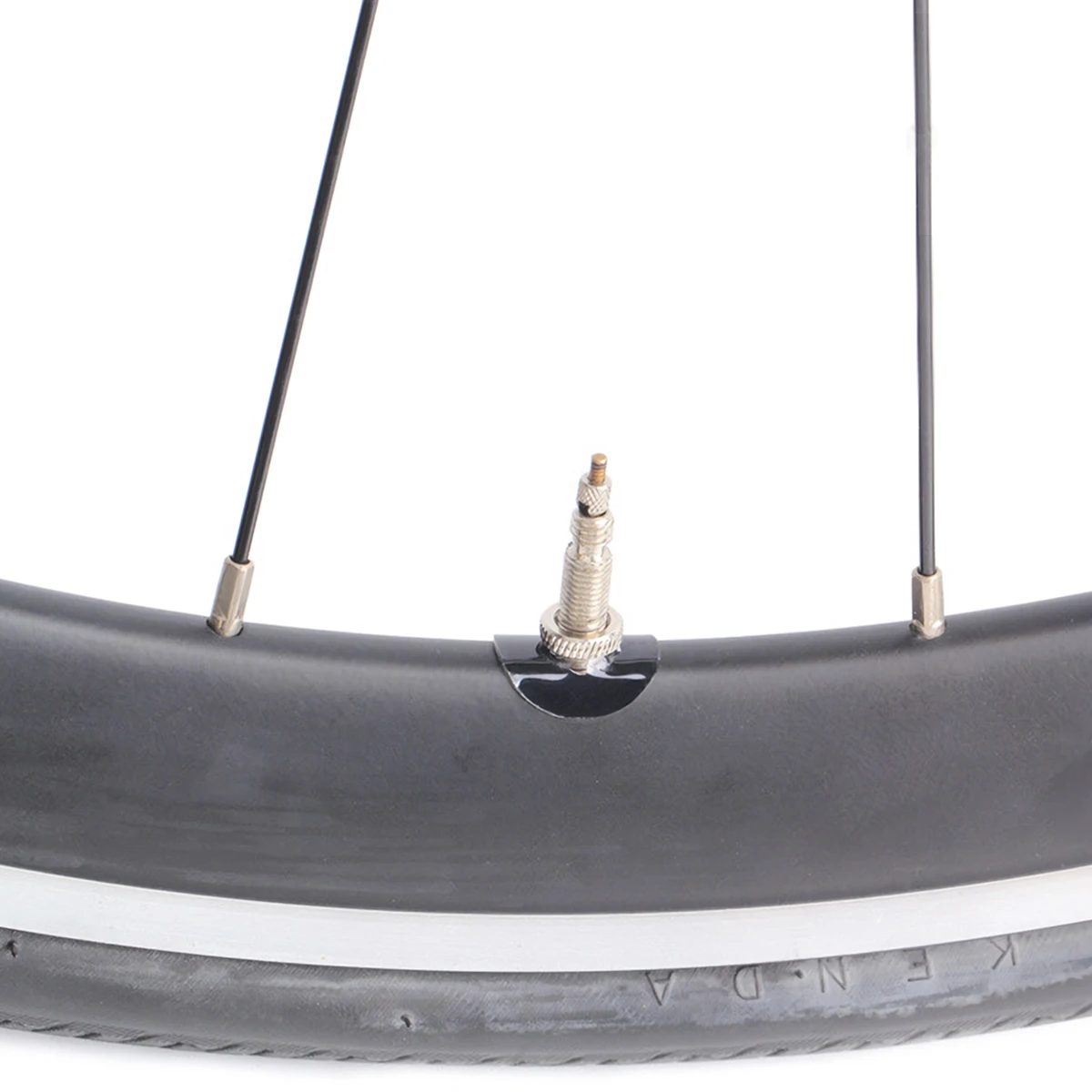 

20Pcs Transparent Bike Air Nozzle Pads Flexible Tire Gasket Stickers Protective Rim Safeguard for Mountain Bike Air Valve