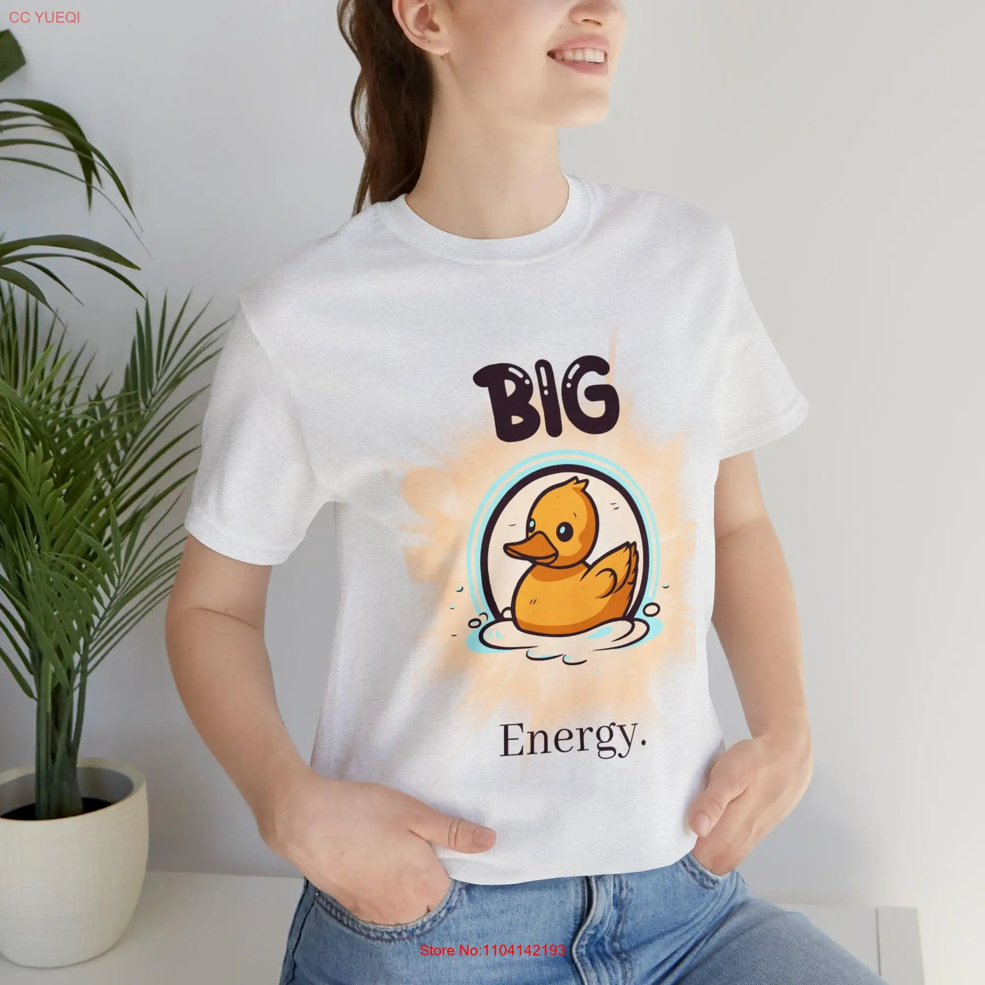 Big Duck Energy Funny T Shirt Show off your playful side with this hilarious that's perfect for anyone who loves a good laugh