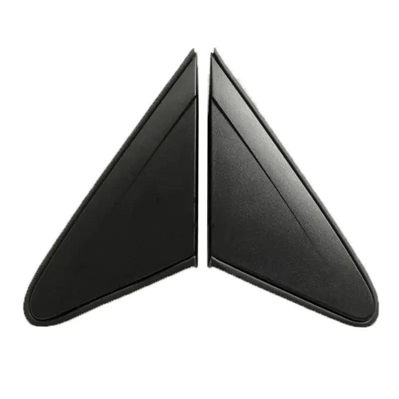 Compatible Left/Right Exterior Door Mirror Triangle Molding Trim Cover for Chevrolet Cruze 2009-2014