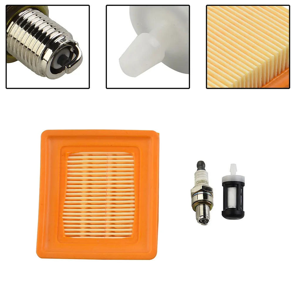 Air Filter Fuel Filter Service Kit For Stihl KM 131 KM131R 4180 141 0300 CMR 6H Spark Plug Screen Flter Replacement Trimmer Part