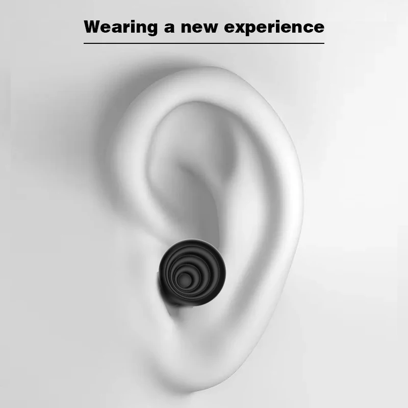 XYM Soft Silicone Noise Reduction Earplugs Reusable Sound Insulation Ear Plugs Comfortable Sleeping  for Study Travel Work