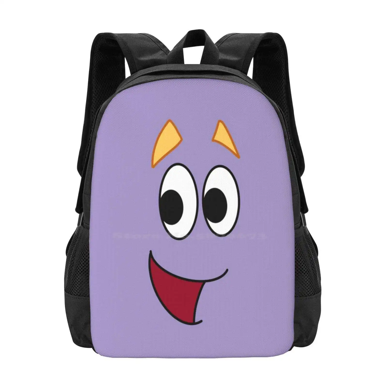 Dora The Backpack Hot Sale Schoolbag Backpack Fashion Bags Dora And The Boots The Explorer Cute Happy Face Smile Smilie Excited