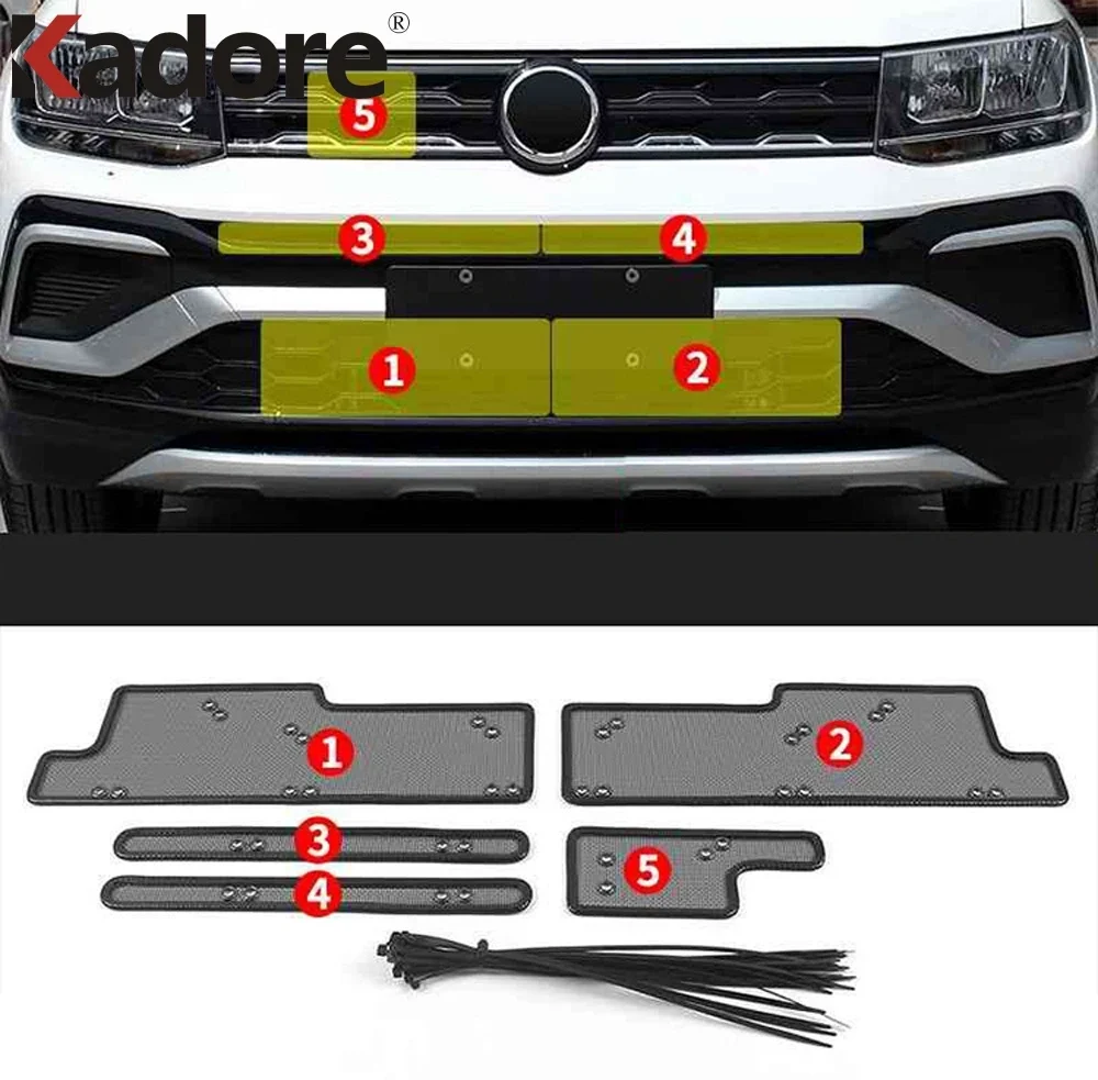 

For Volkswagen T-cross Tcross 2018 2019 2020 2021 2022 2023 Insect Screening Front Grille Insert Net Accessories Car Styling