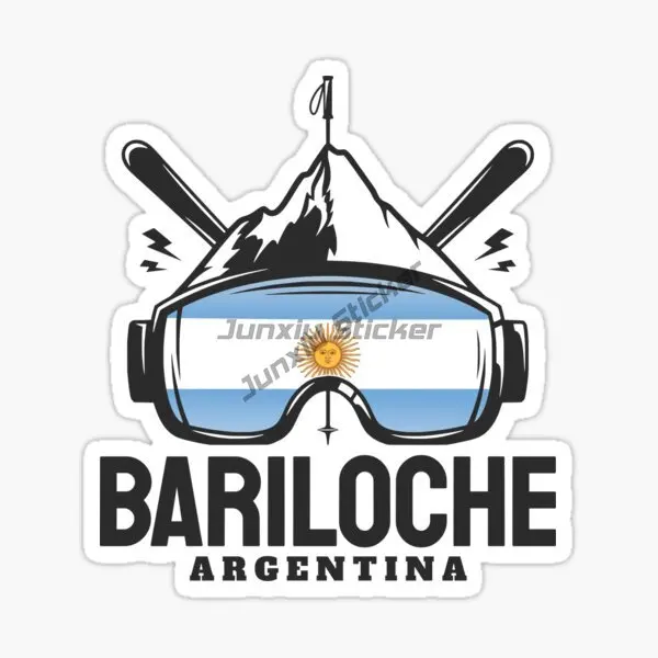 Vinilo Adhesivo Impermeable para Coche con Diseño de Paisaje de Bariloche, Argentina