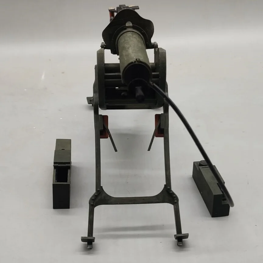 1/6 Drukowany w 3D niemiecki karabin maszynowy MG08 z czasów II wojny światowej, do figurek akcji o wysokości 12 cali, wysoce szczegółowy, kolekcjonerski.