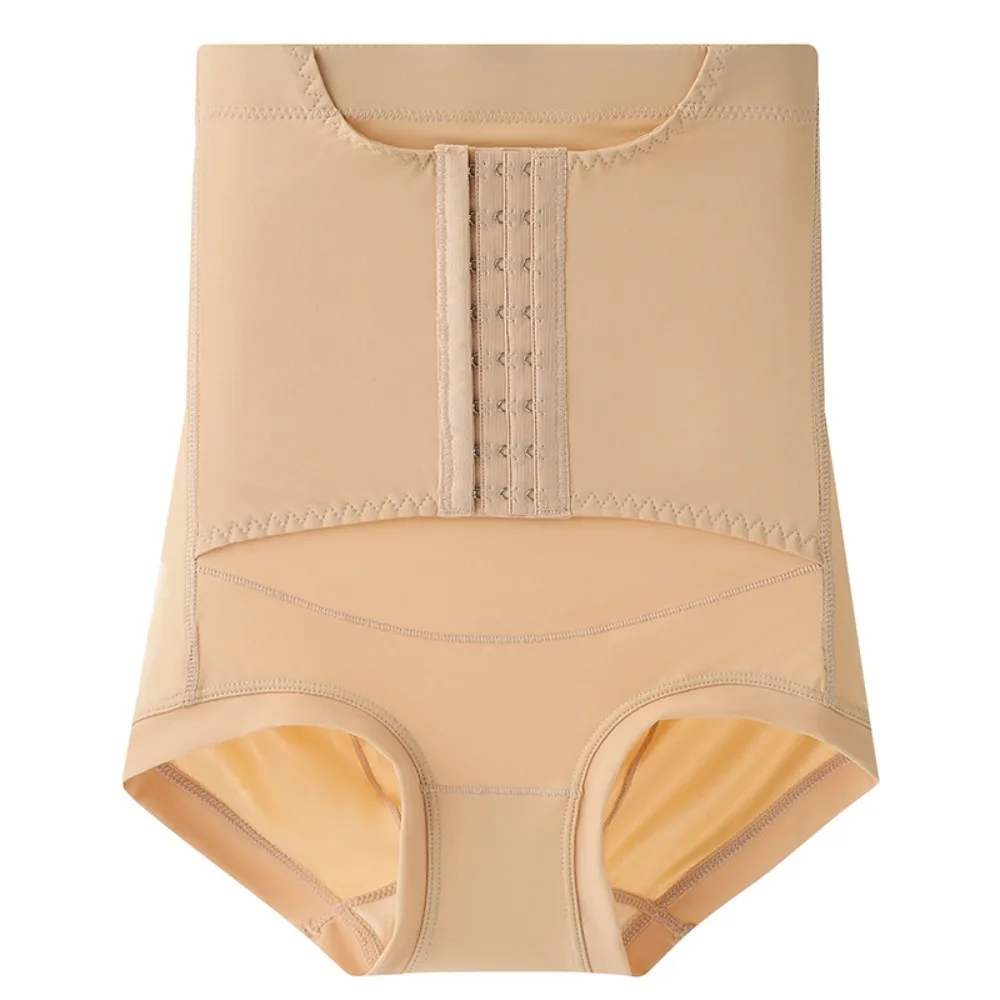 

Buckle Slimming Shaping Panties High Waist Large Size Tummy Control Underwear Lingerie Belly Contracting Postpartum Body Shaper