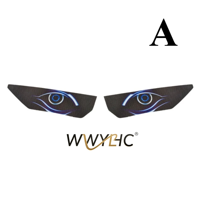 

Подходит для Promise VOGE SR250GT Pro Play, модифицированная защитная наклейка для фар, декоративная пленка для ламп