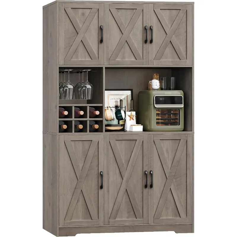 Kitchen Pantry Storage Cabinet, 71