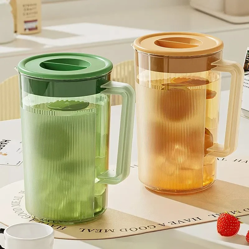 for Cold Drink Kettle Heat Resistant Lid Household Refrigerator Beverage Container PP Material Luxury Design Cold Brewing