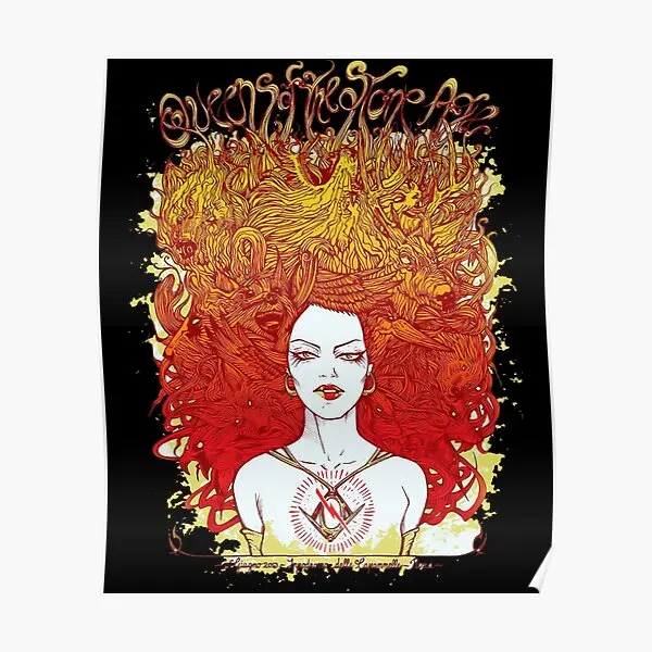 Queens Of The Stone Age  Poster Decor Print Funny Decoration Art Modern Painting Wall Mural Home Vintage Room Picture No Frame