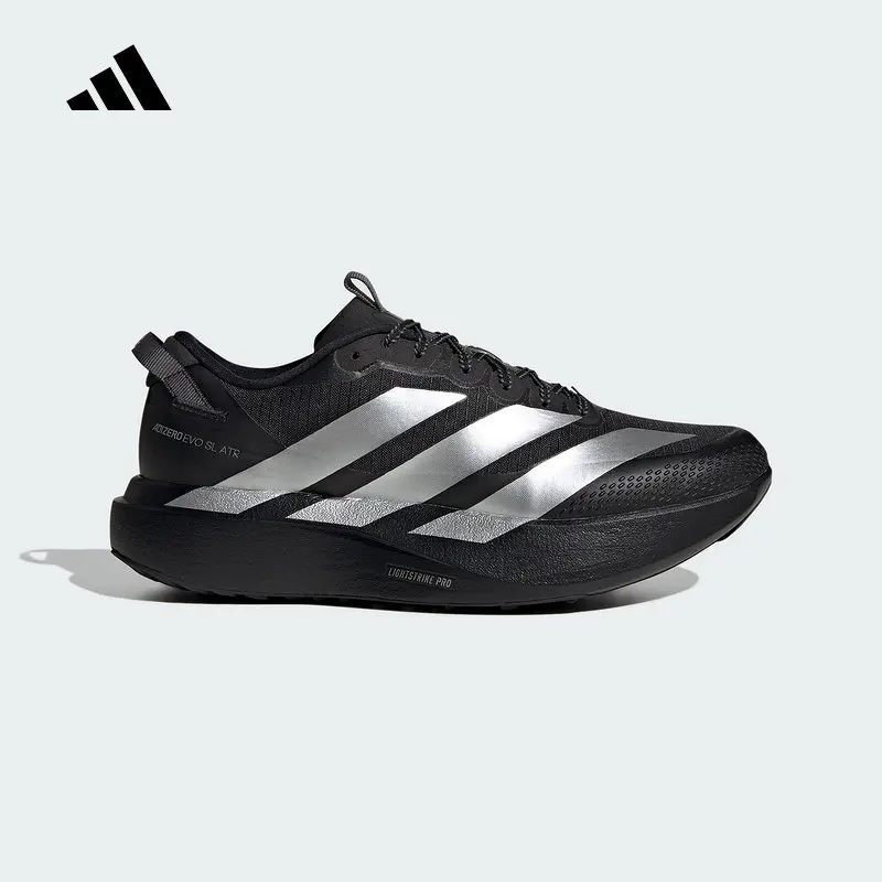 Adidas KK2683 menss Running Shoes Black Silver Dark Grey Sport Sneakers 100% Authentic