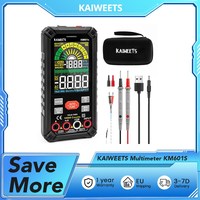 KAIWEETS KM601S Multimeter Smart Mode Automatically measures AC/DC voltage AC/DC current LCD color screen and Flashlight