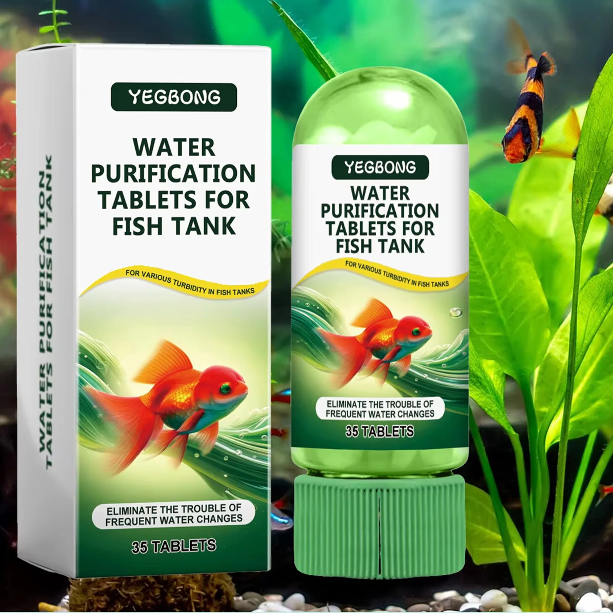 Water Purification Tablet - 35 Tablet Tablet Pemurni Air Filter