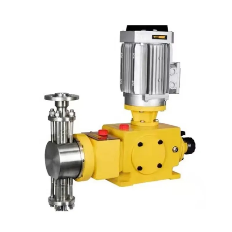 Hydraulic Diaphragm Metering Pump Alum Ammonia Liquid Plastic Phosphate Dosing Pump