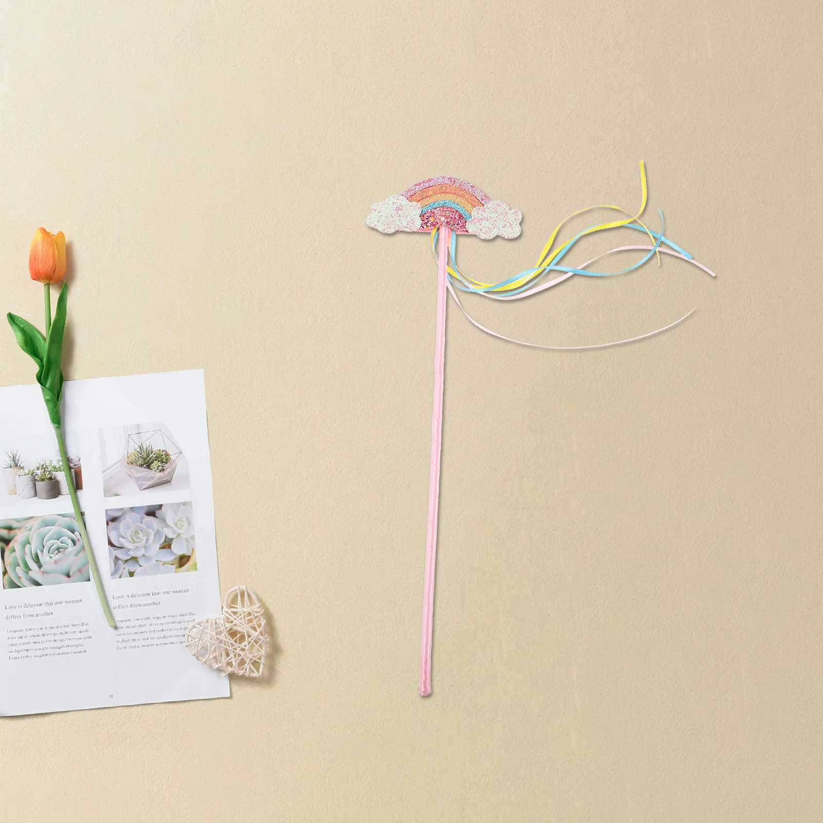 

Rainbow Fairy For Kids Princess Dress Up Party Favors Princess Wand Party Favors Sparkling Costume Accessories Role Play