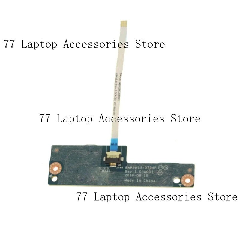 

Печатная плата кнопки питания с кабелем для Alienware 17 R4 LS-D754P 0V1JP8 V1JP8