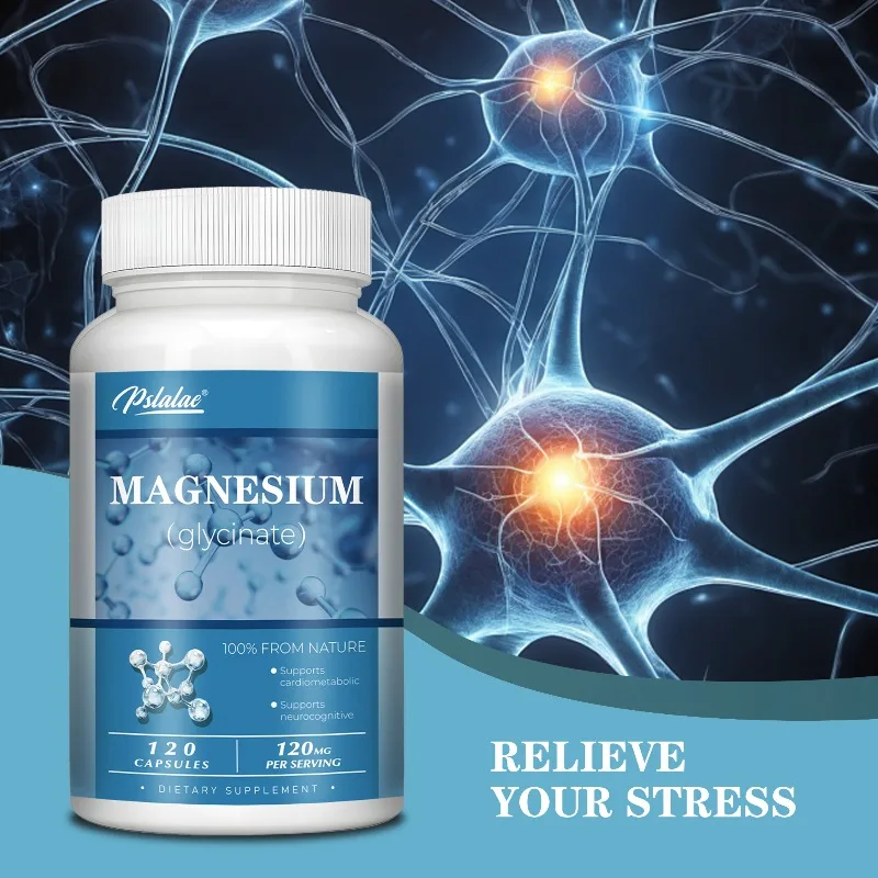 

Глицинат магния - улучшение усвоения, восстановление мышц, снятие стресса, укрепление костей, расслабление мышц, улучшение качества сна