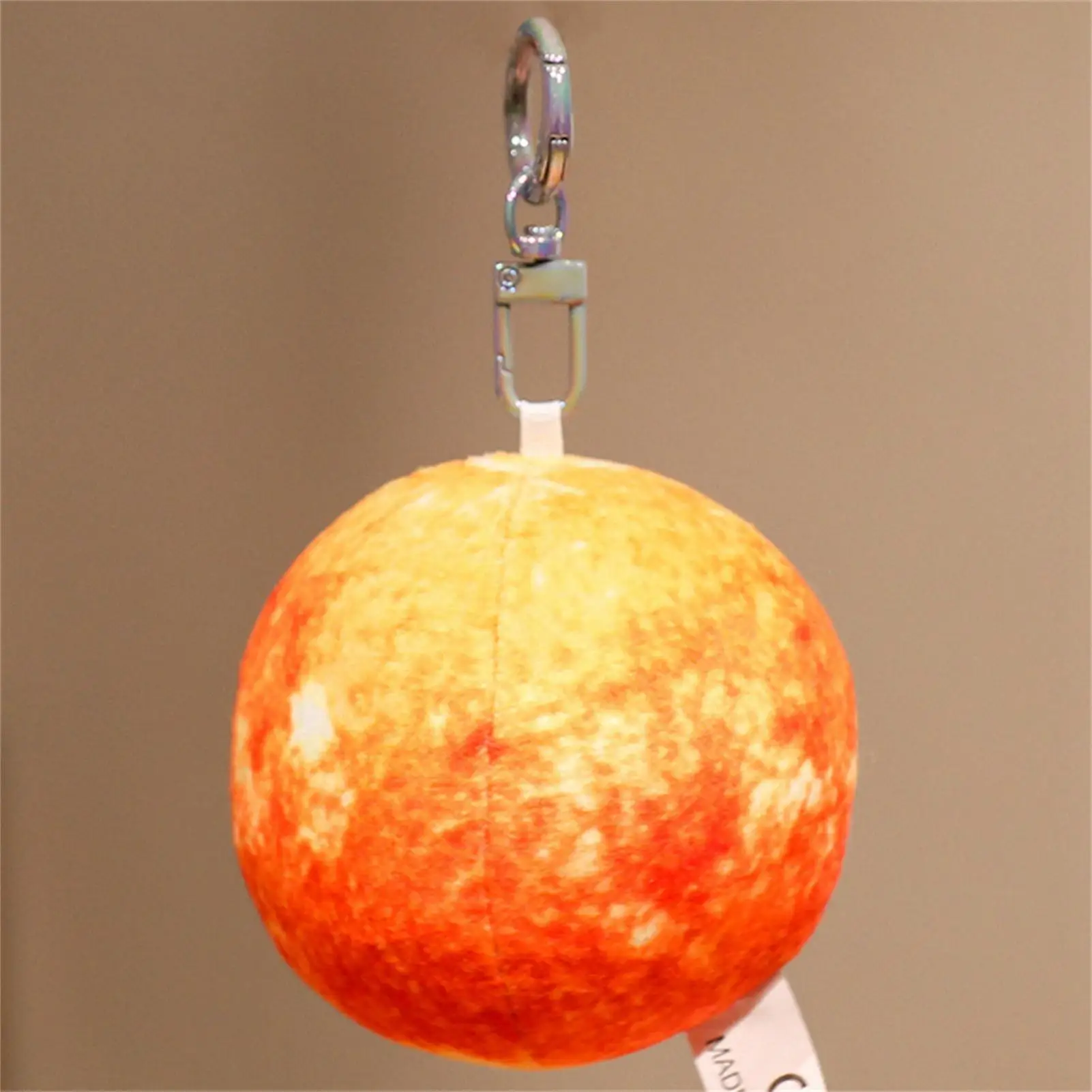 Planet Plush 2.95 Inch Hangable Stuffed Solar System Plush Planet Ornaments For Handbag Coin Purse Jewelry Wallet Backpack Women