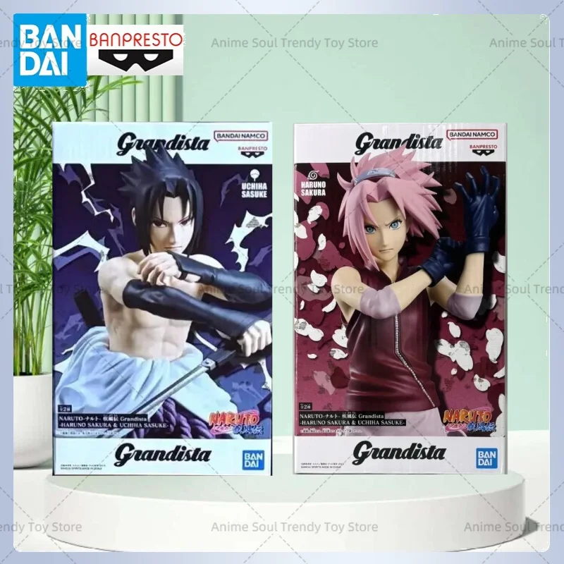

В наличии: Коллекционная фигурка Banpresto NARUTO Shippuden Grandista Харуно Сакура / Учиха Саске, оригинальная, в коробке, подарочная модель AS