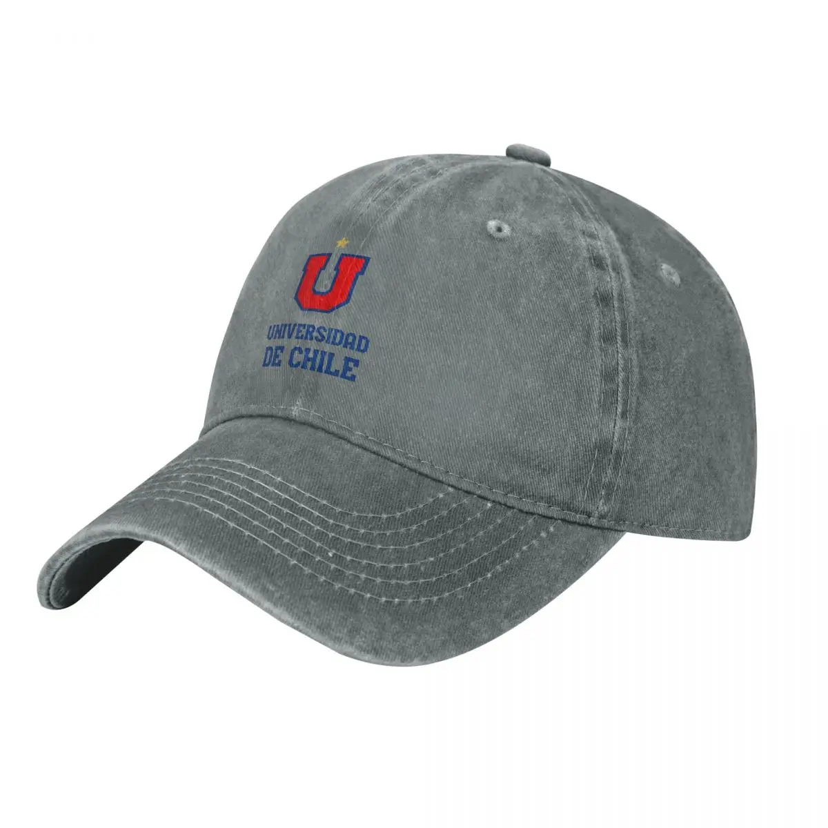 Casual Universidad De Chile Away Blue Baseball Caps Unisex Style Distressed Cotton Headwear Copa Chile Football Outdoor Caps Hat