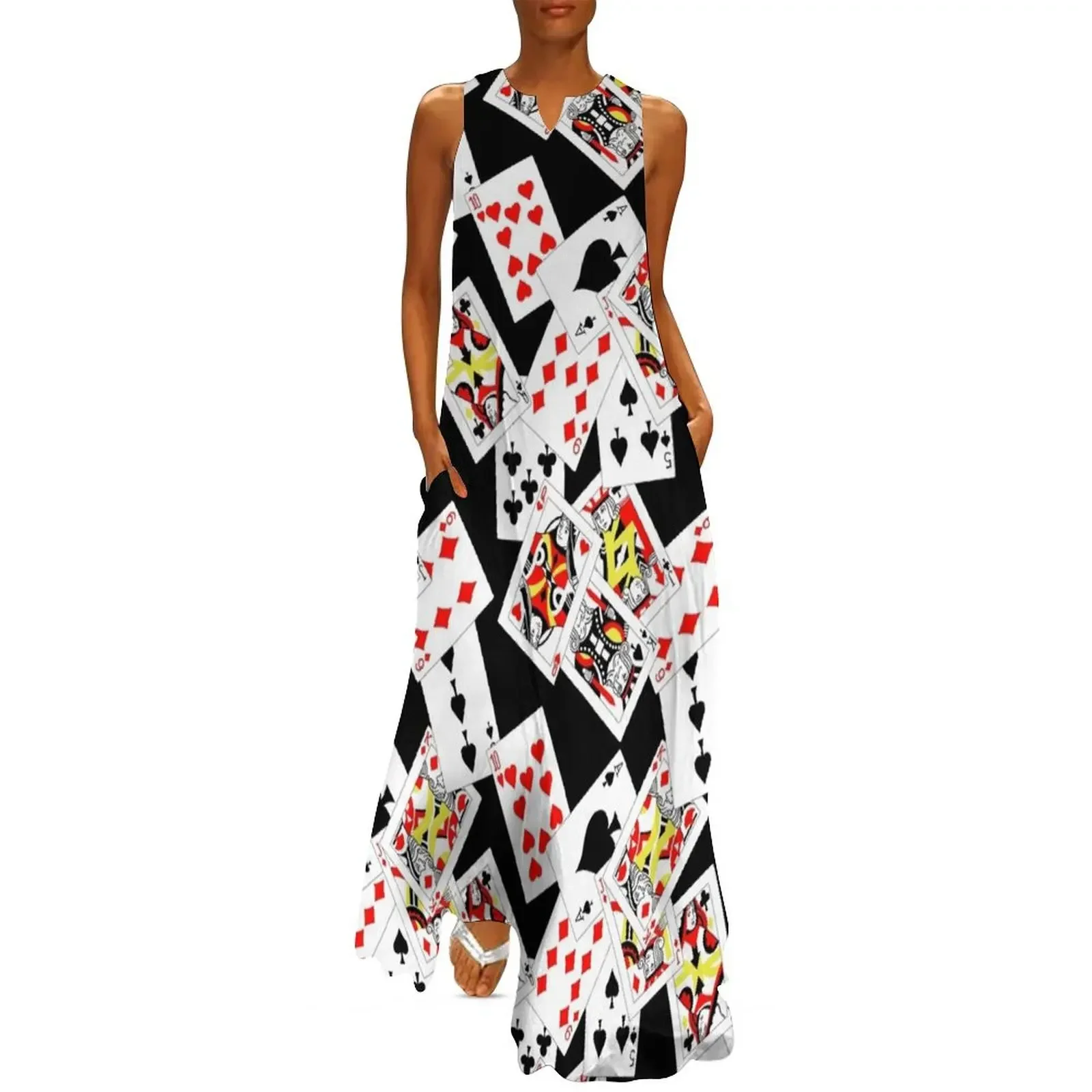 

Ace of Spades Long Dress loose summer dress Women's summer suit ladies dresses for women 2025 Dress