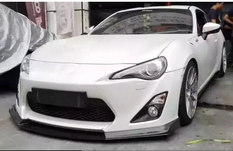 

For Toyota GT86 Subaru BRZ Carbon Fiber Front Lip Three-Stage Front Shovel Small Surround Modified Accessories