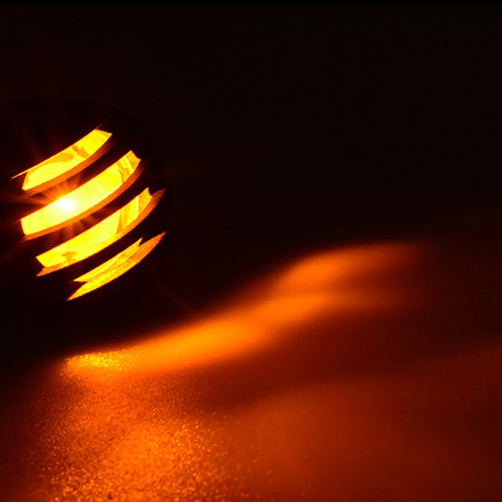 

Motorcycle Turn Signal Light Bullet Motorcycle LED Signal Lamp Direction Indicator Light for Harley Sportster for Yamaha Bobber