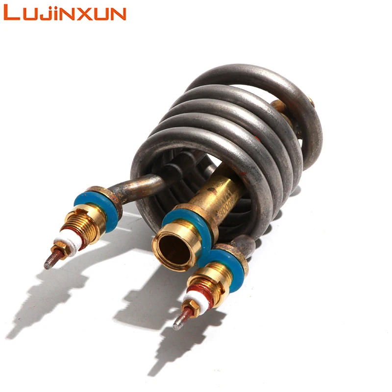 LUJINXUN 3KW Instant Hot Water Heater Parts Stainless Steel Heating Tube Electric Faucet Heating Element 220V Type D/E/F