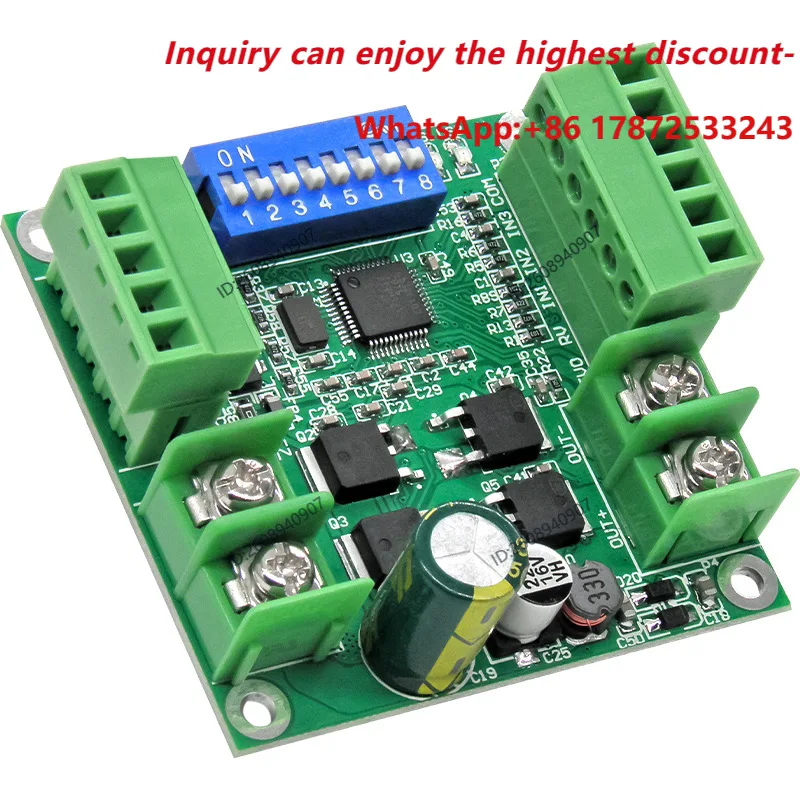 AQMD2410NS-B3 DC Motor Driver Controller Governor Current PID Forward and Reverse Rotation