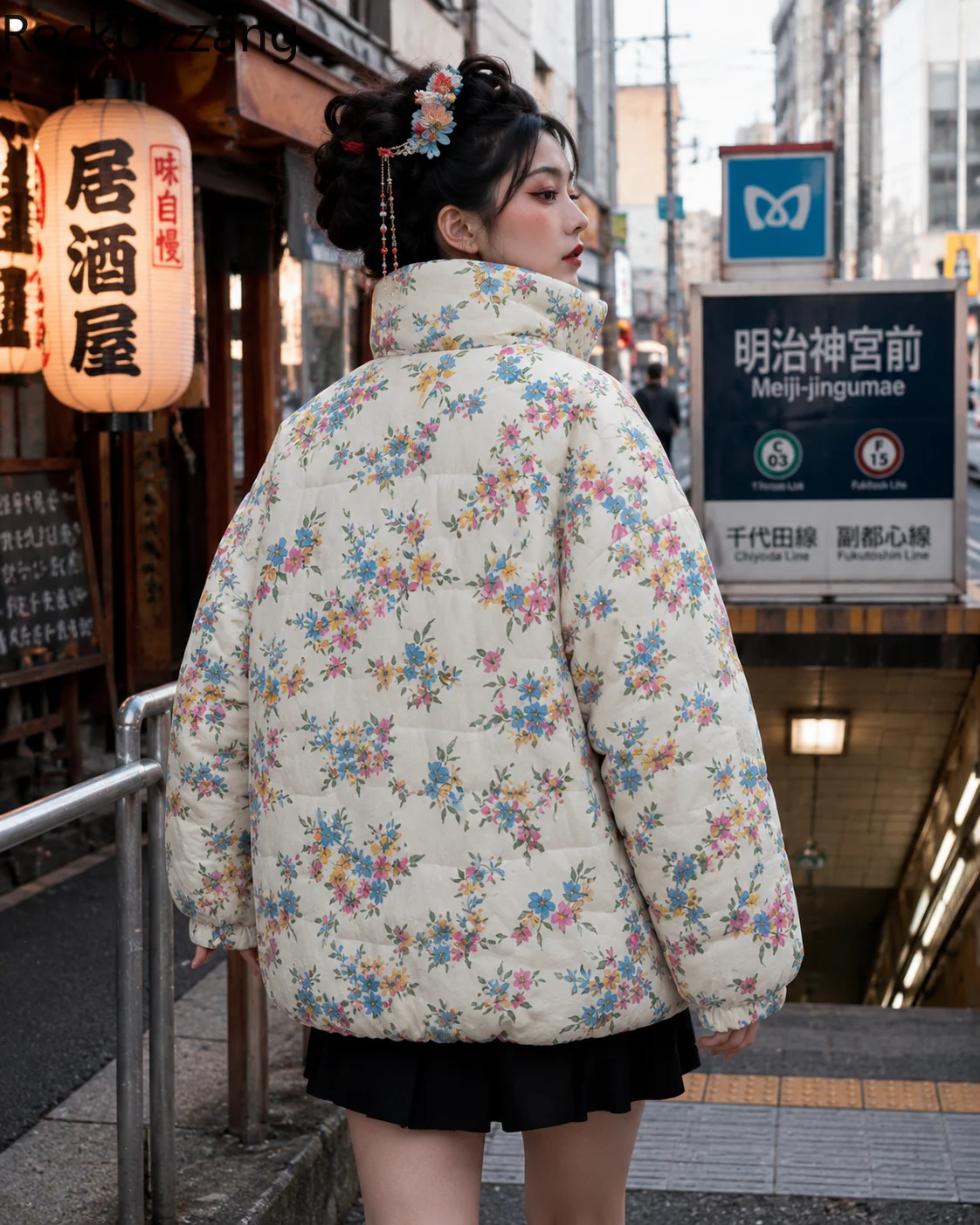 Jesienno-zimowa kurtka puchowa – Puffer Jacket Women Down recenzja i cena