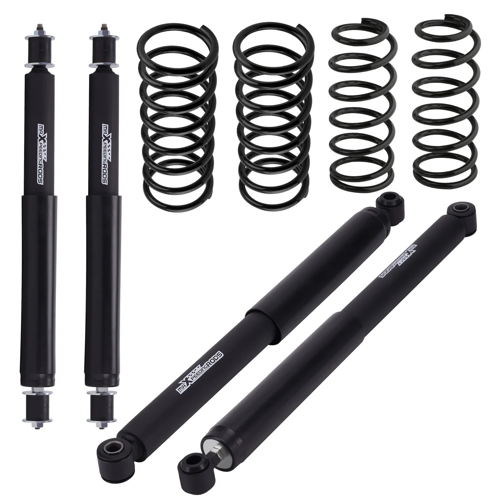 MaXpeedingrods 2inch Lift Kit Coil Springs + Shocks for Nissan Patrol GQ Y60 GU Y61 1988-UP - Image 3