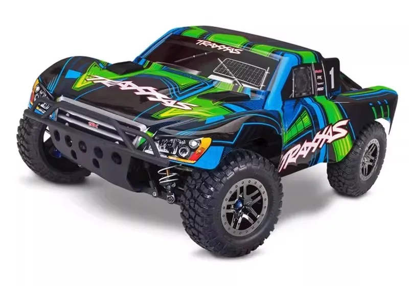 

TRAXXAS 1/10 SLASH TSM Bluetooth Remote Control Electric Four-Wheel Drive Off-Road Model Car Short Course Racing Truck #682774