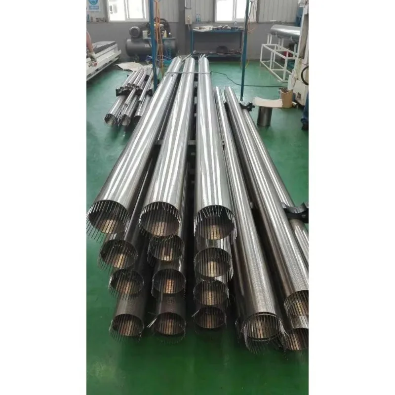 Lasmachine met V-draadfilterbuis